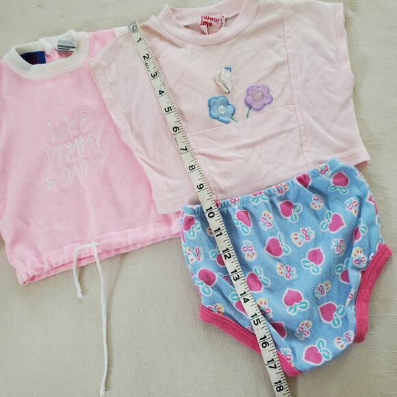 Vintage 3-Piece Girly Bundle 12 months - Picture 3 of 8